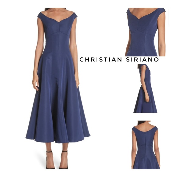 Christian Siriano Dresses & Skirts - 🆕 NWT Christian Siriano Silk A Line Formal Dress